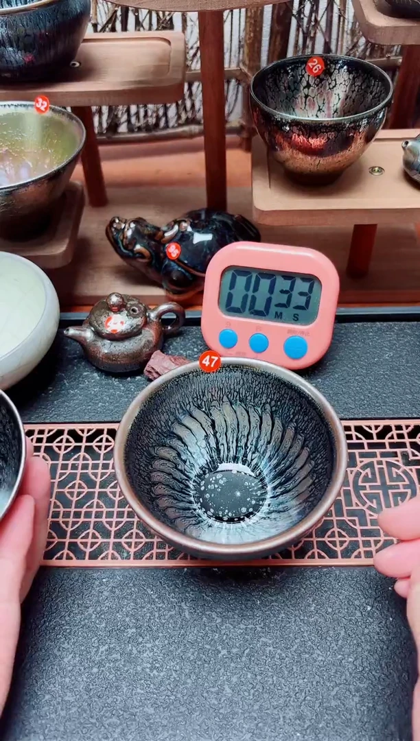 茶盏?***、47号建盏工匠茶器