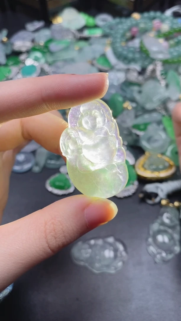 翡翠未镶嵌颈饰所见即所得（一物一图）88