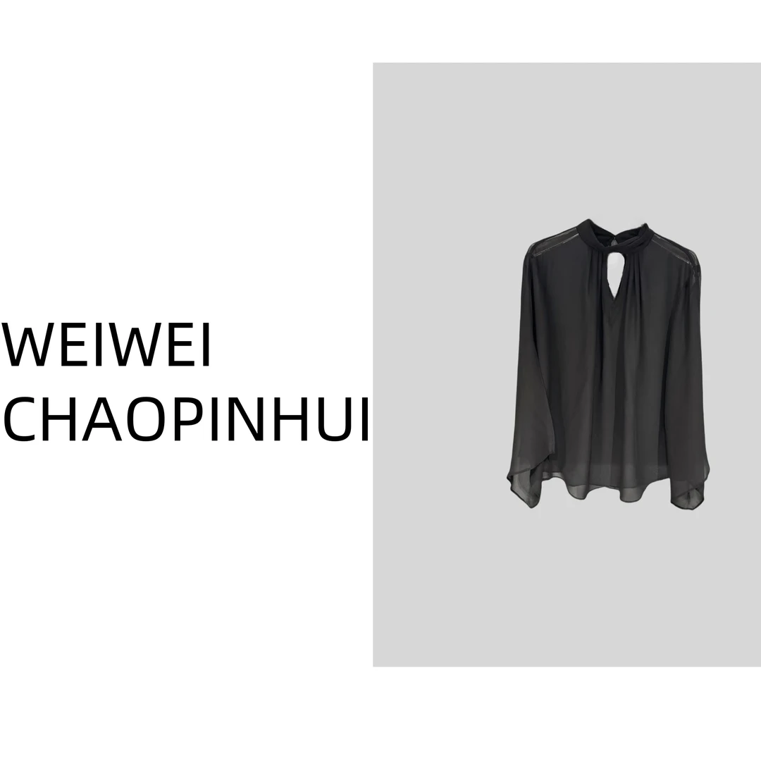 意模【薇薇高端欧货】春夏【龄云】气质小众法式设计感上衣--30573051