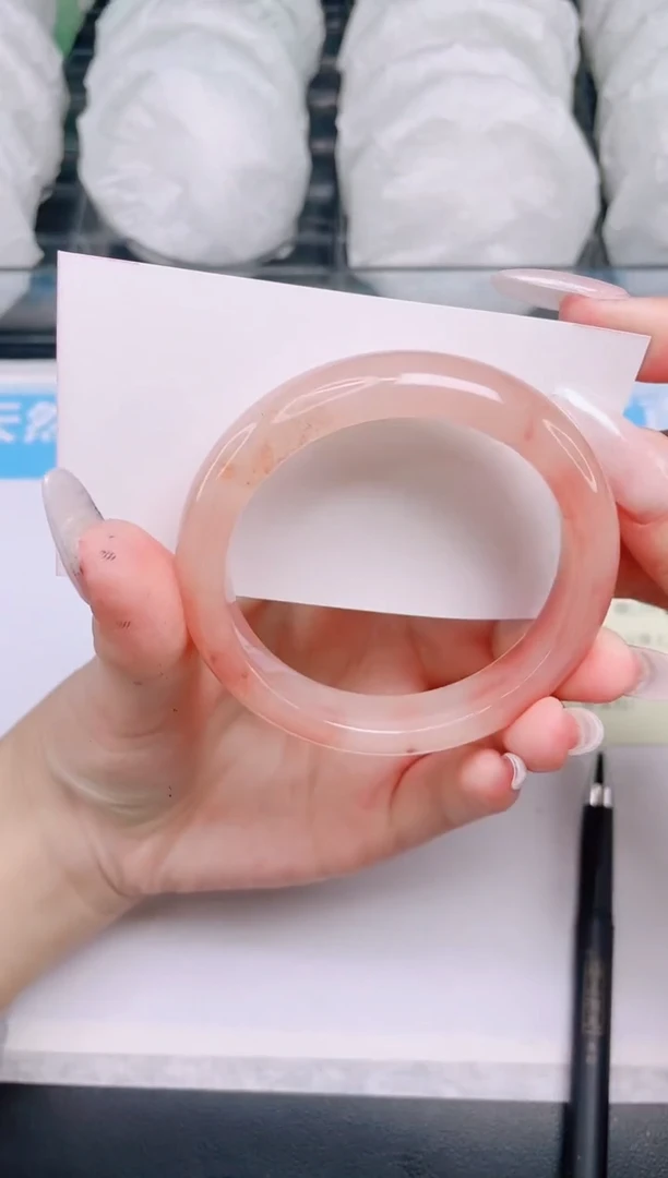 石英质玉手镯未镶嵌v08---54