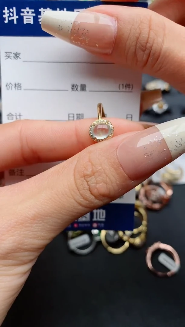 【闪购商品】翡翠戒指银S925镶嵌...........