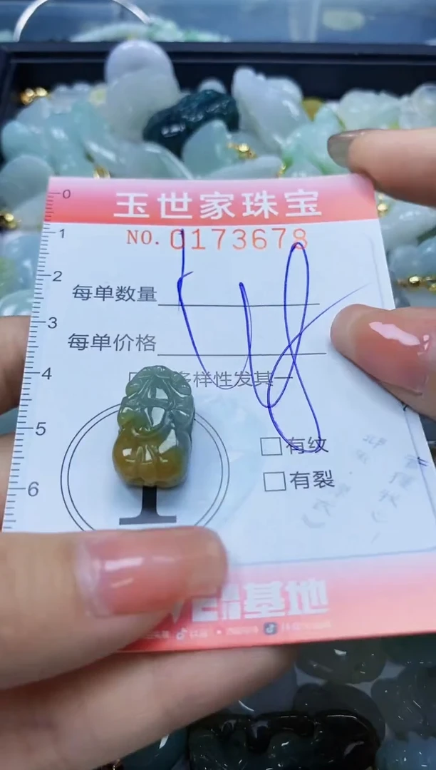 【闪购商品】翡翠颈饰未镶嵌闪购0173678