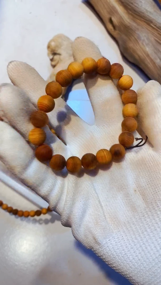 柏木（崖柏）毛1.2单条太行崖柏陈化手把手串