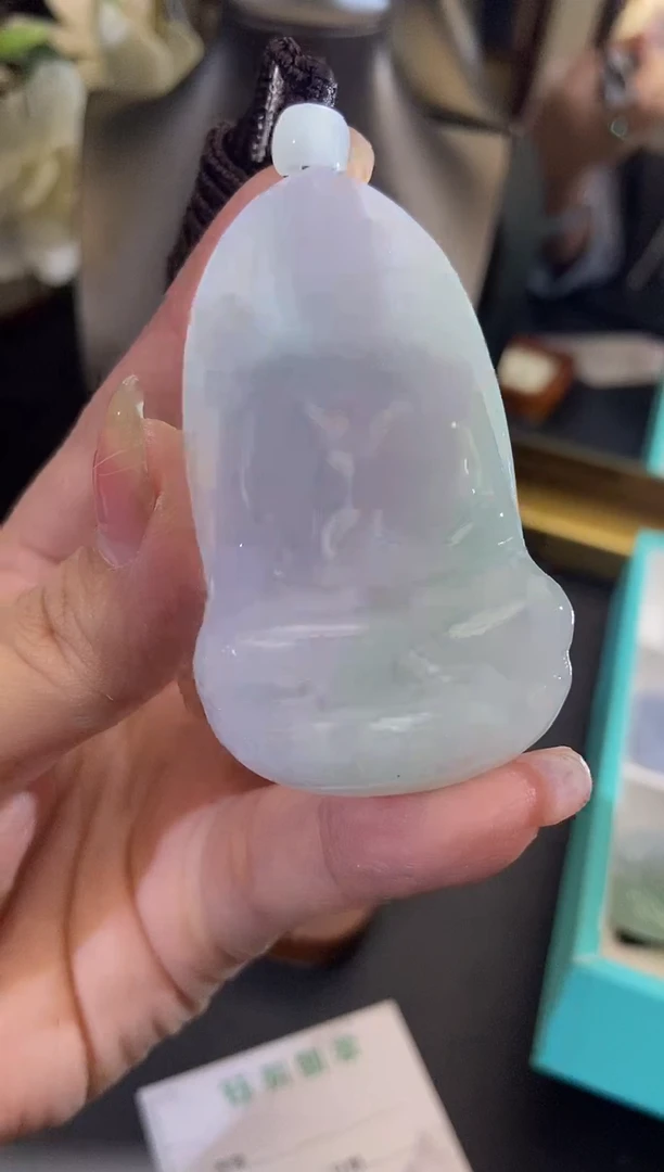 颈饰未镶嵌翡翠缅甸天然翡翠