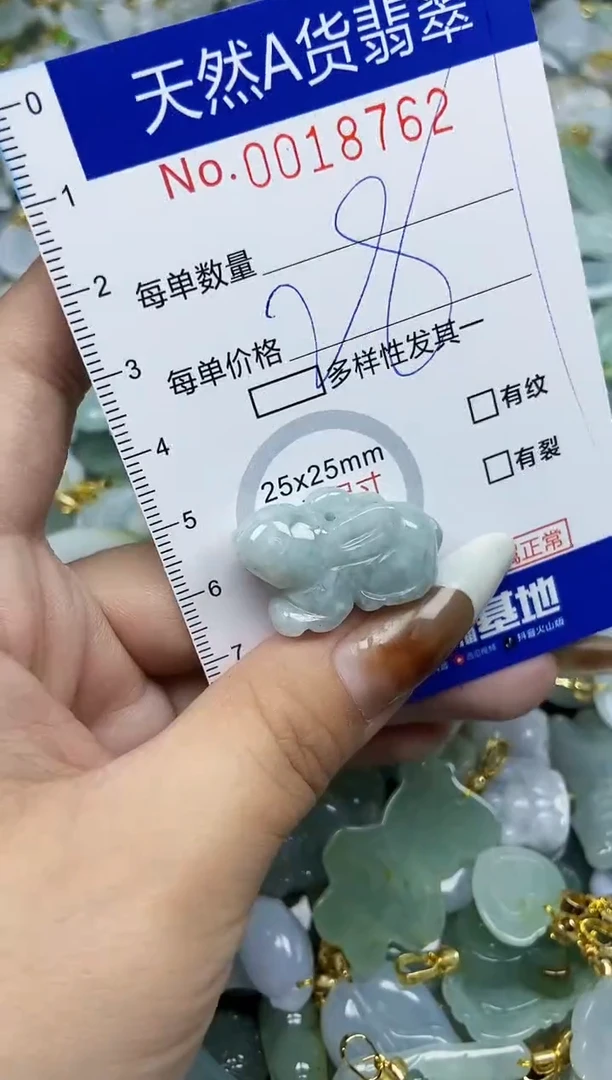 【闪购商品】翡翠颈饰未镶嵌天然A货翡翠