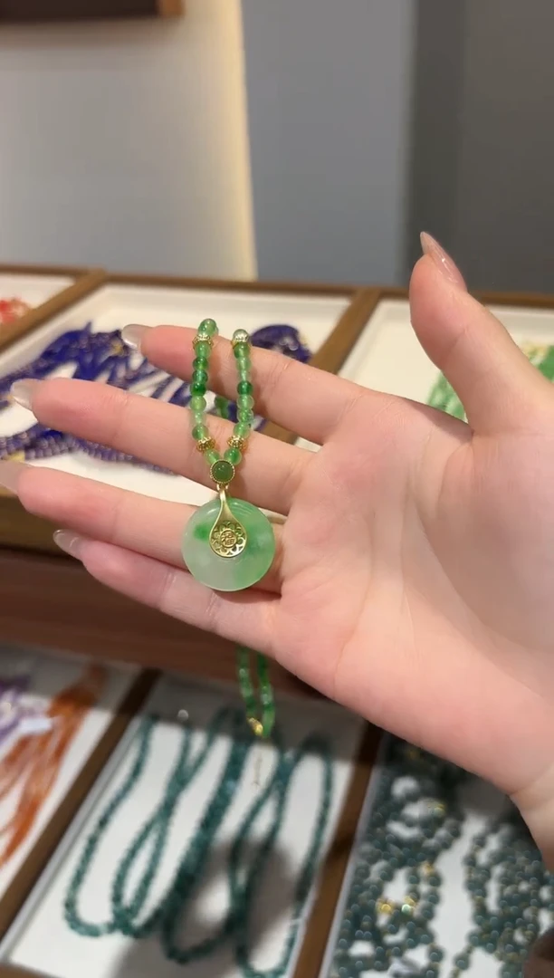 颈饰未镶嵌翡翠DIY款X445