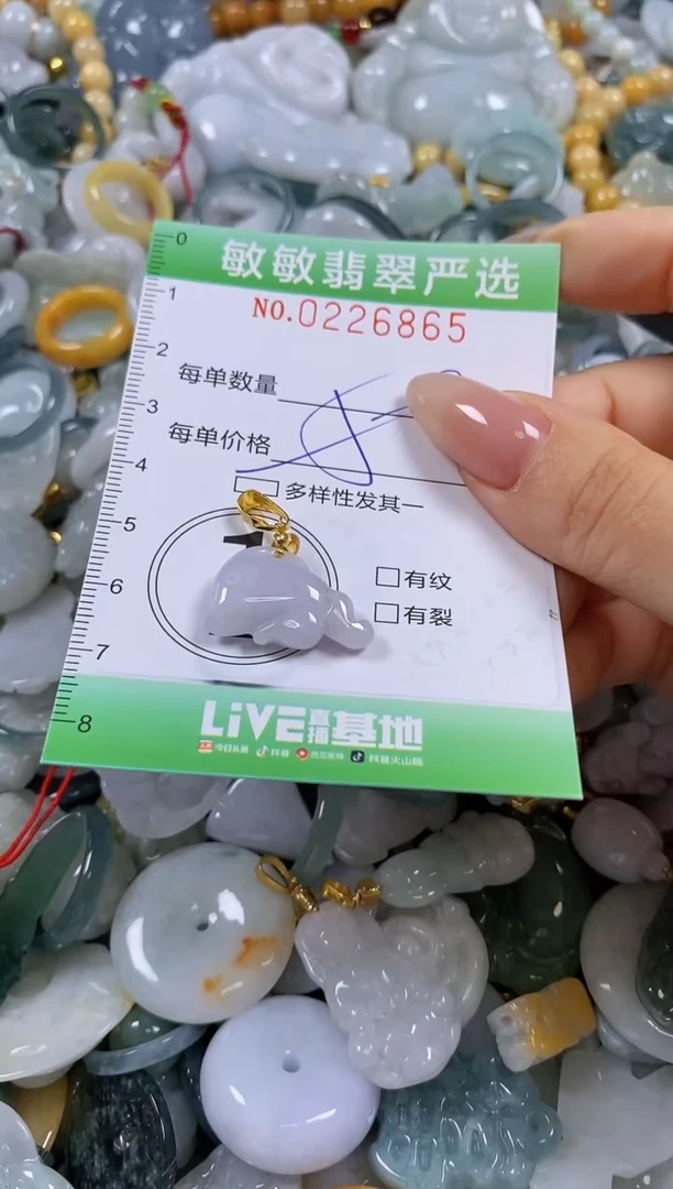 翡翠未镶嵌颈饰闪购0226865多样性发其一