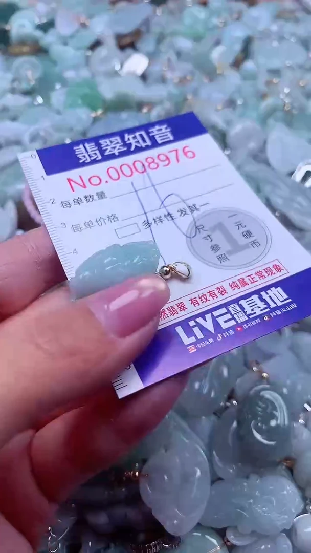 颈饰未镶嵌翡翠8976