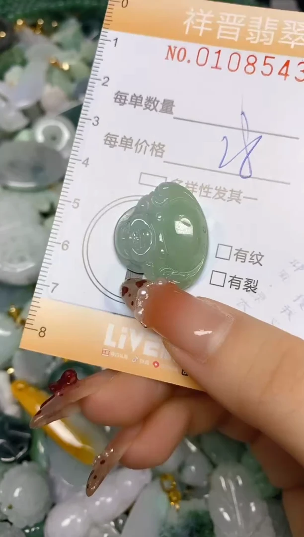 【闪购商品】翡翠颈饰未镶嵌闪购0108543多样性发其一