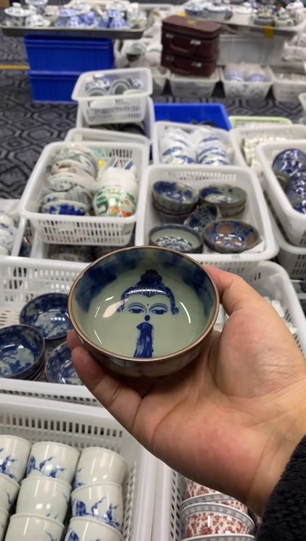 摆件陶景德陶瓷茶具容量约80