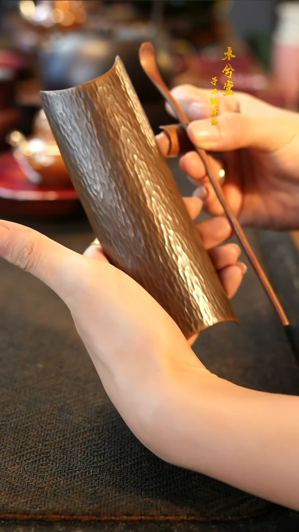 新品茶则三件套做旧色