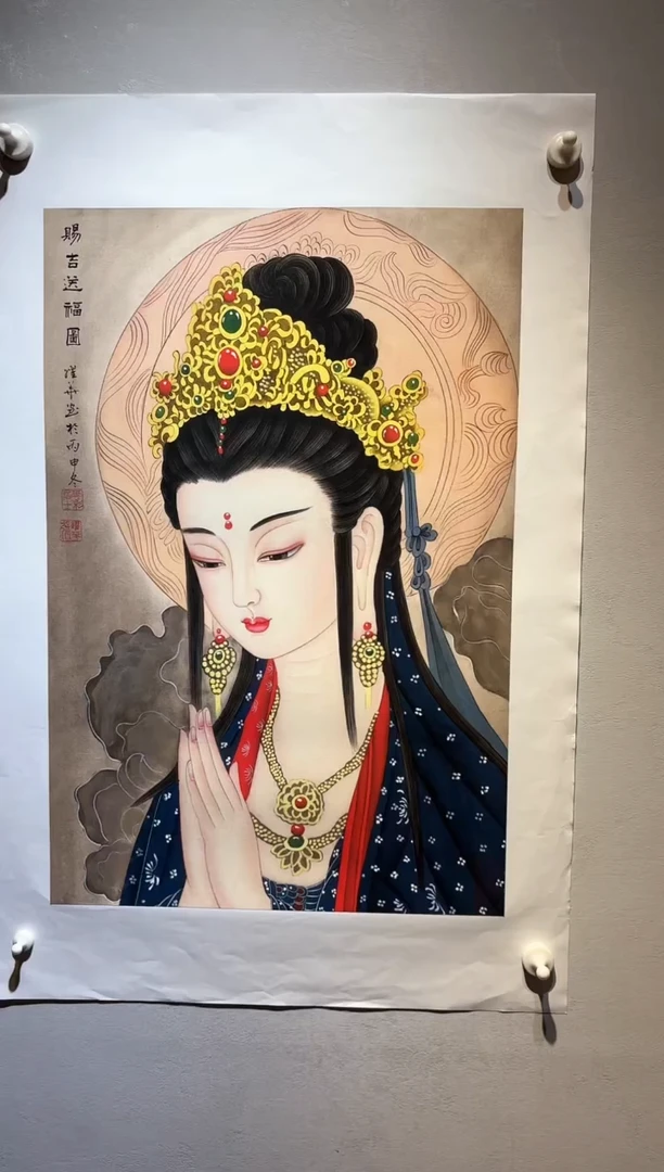国画国画RW-1300043-张跃华央创美术馆精品定制备案作品