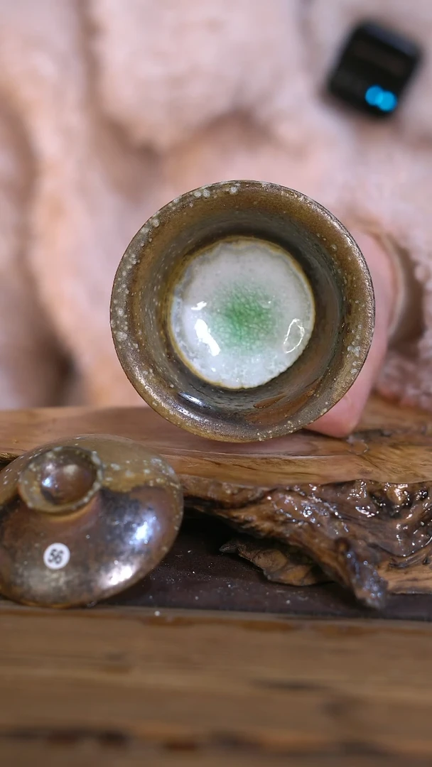 景德镇纯柴烧  盖碗 56