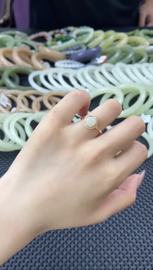 和田玉未镶嵌颈饰天然和田玉  1396