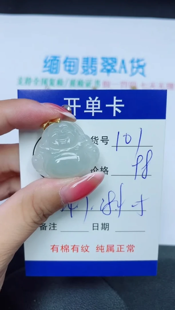 翡翠未镶嵌吊坠(赠链)101