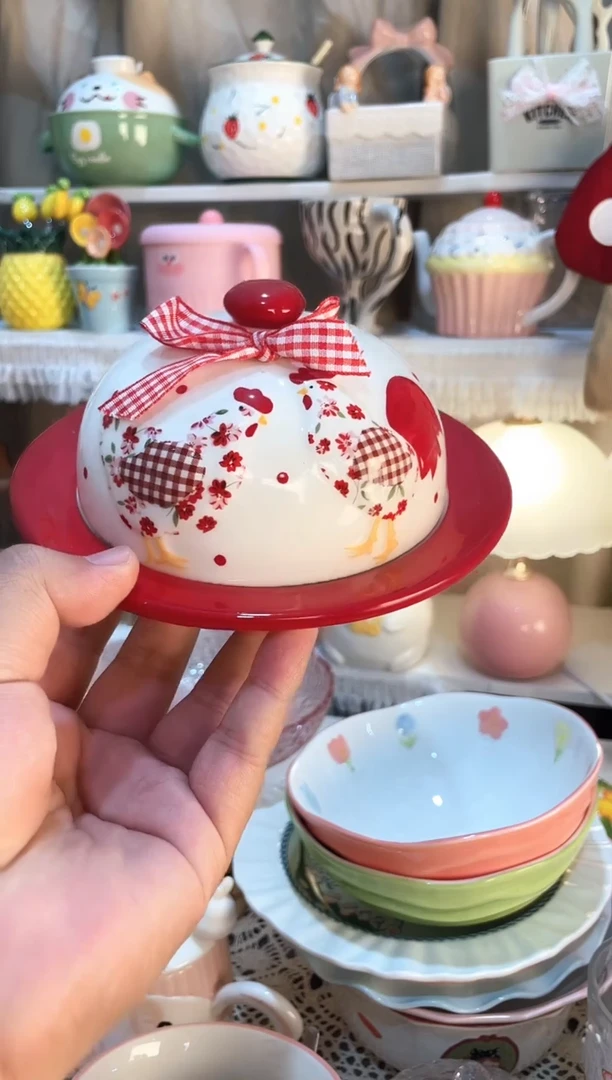 【闪购商品】瓷片蛋糕盘 质量好发货快放心拍