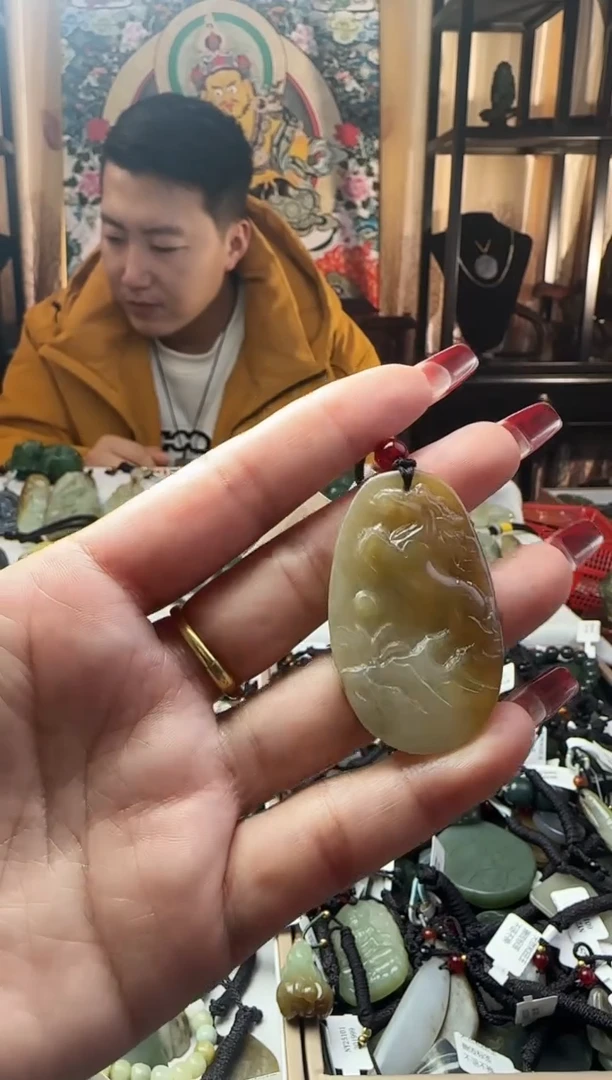 颈饰未镶嵌和田玉73874354