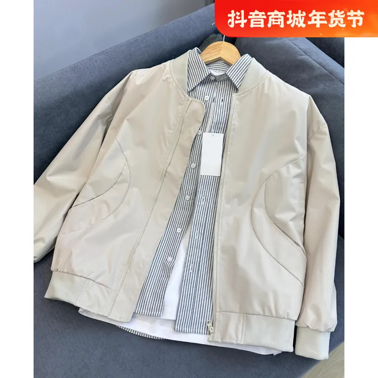 美式短款ma1飞行夹克男款2025新款加厚夹棉外套情侣装棉衣棒球服