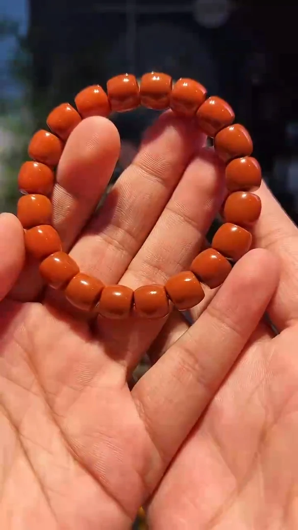 【闪购商品】南红玛瑙手串未镶嵌11+玫瑰红