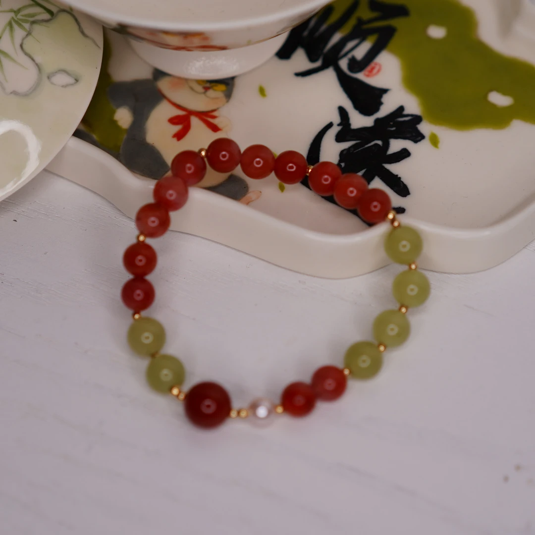 仙门.飘红手串单圈AX020