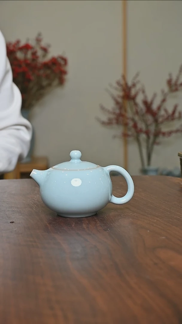 【闪购商品】其他手拉西施壶 天青釉 朱家款