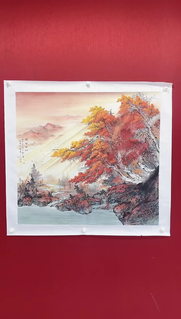 【闪购商品】国画4#陈美科老师画作