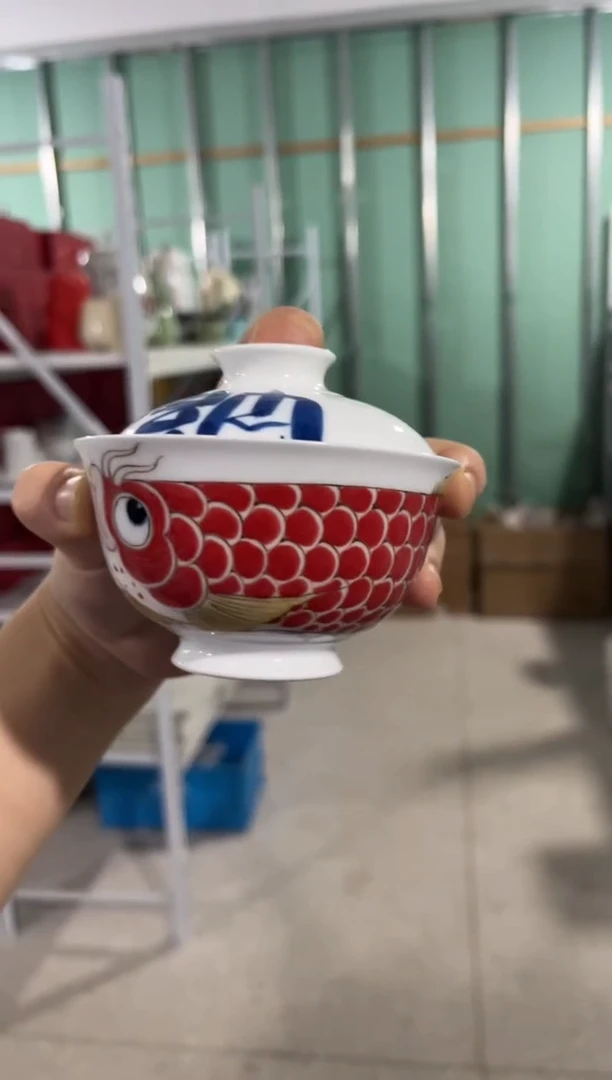 昨明纳福盖碗（微瑕价格）