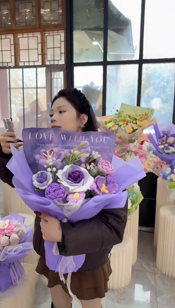 非遗手工定制花束，孤品清仓