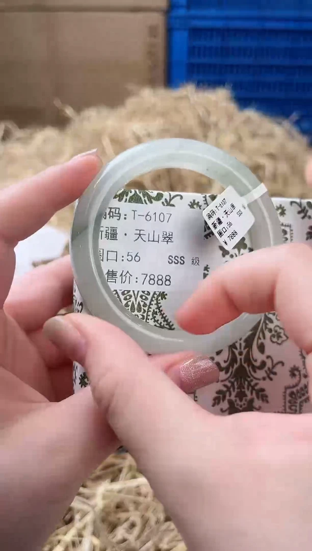 未镶嵌手镯石英质玉T-6107