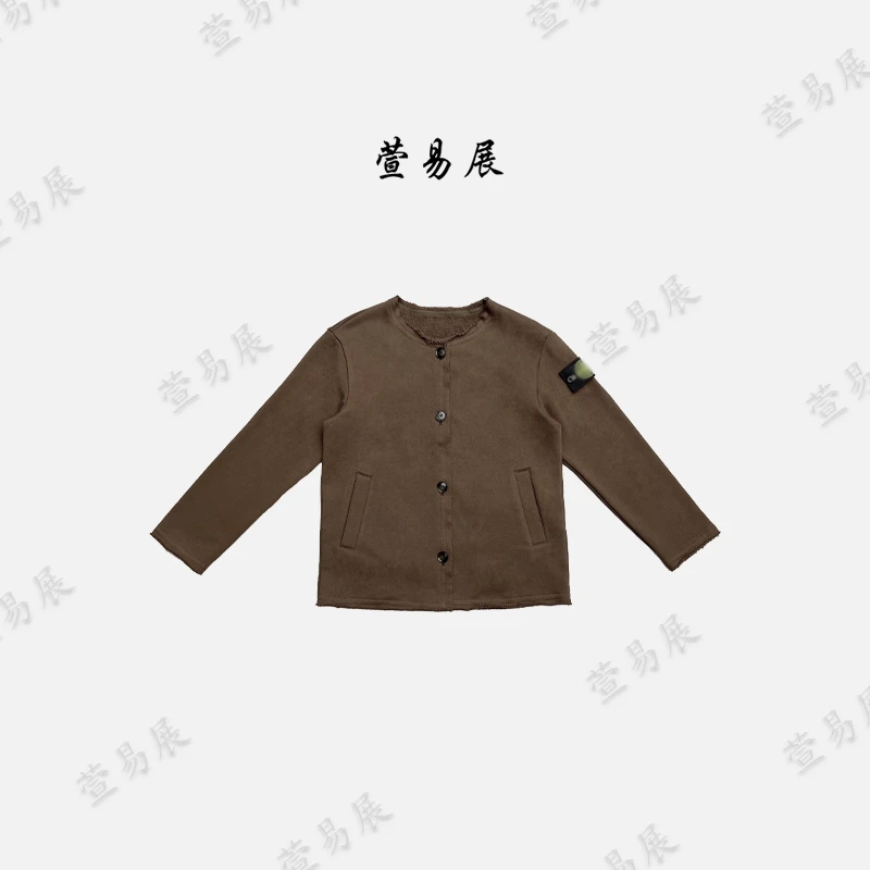 萱易展-设计师款轻奢复古美拉德老钱风显瘦外套-WT100901