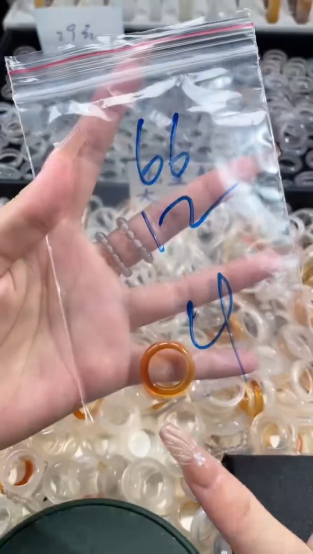 玛瑙/玉髓戒指未镶嵌66