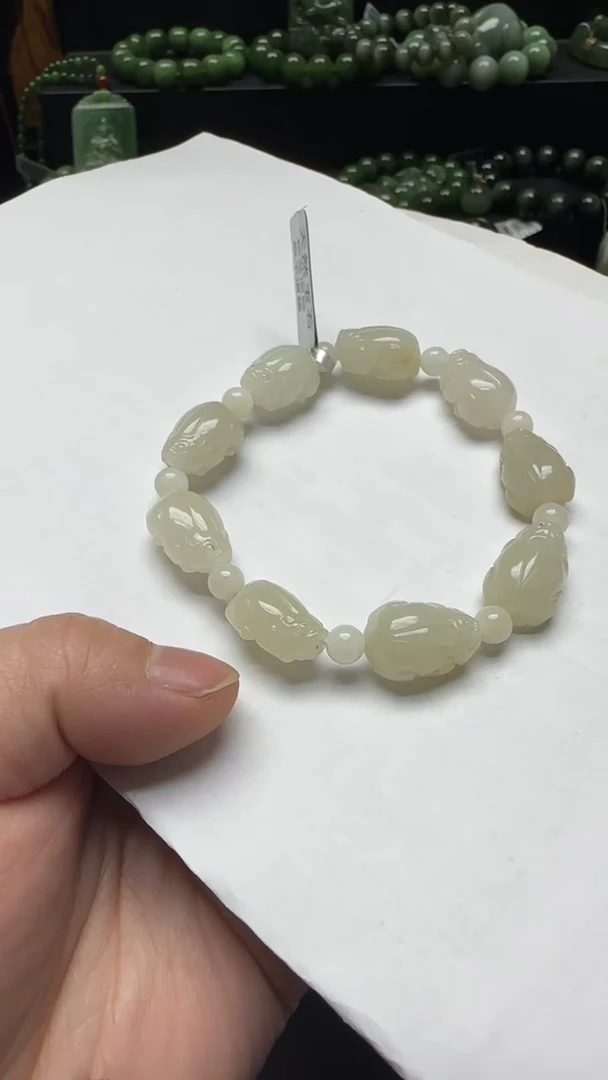 【闪购商品】和田玉手串未镶嵌手串