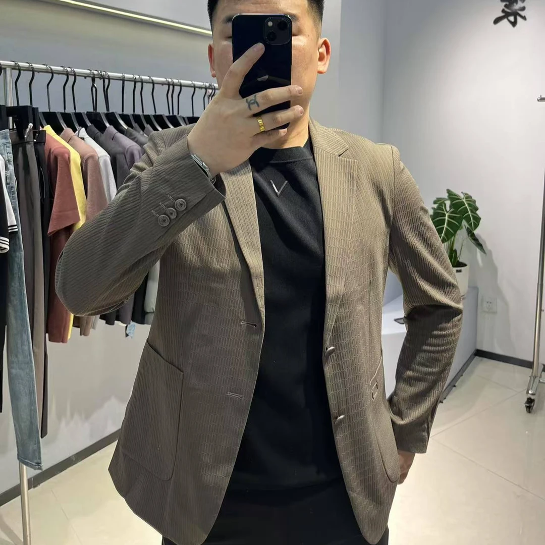 【志鹏推荐】男士时尚轻奢西服外套-2768