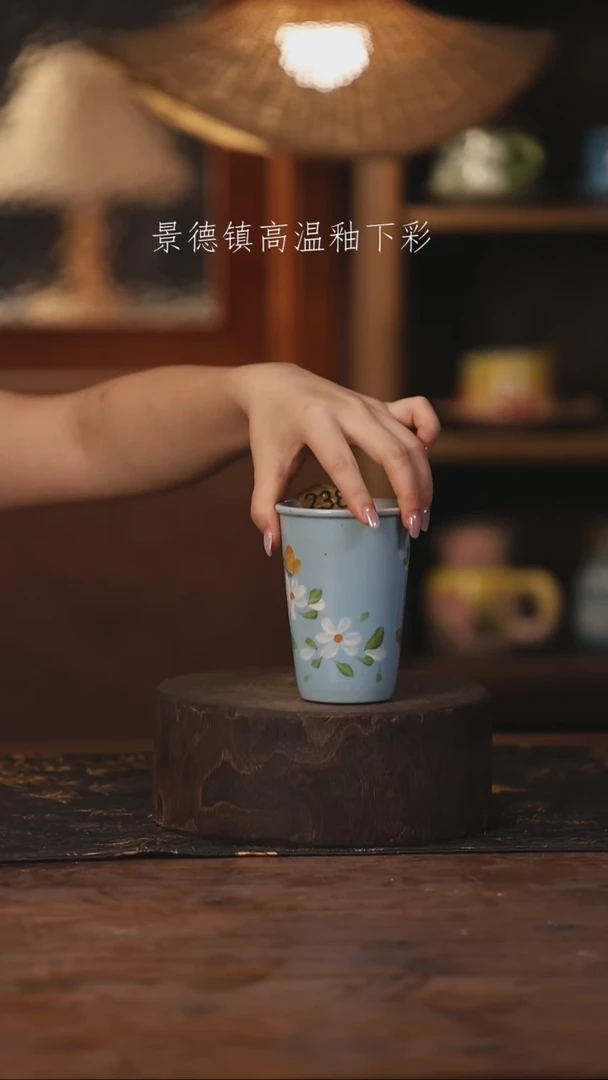 景德镇高温釉下手绘陶瓷238