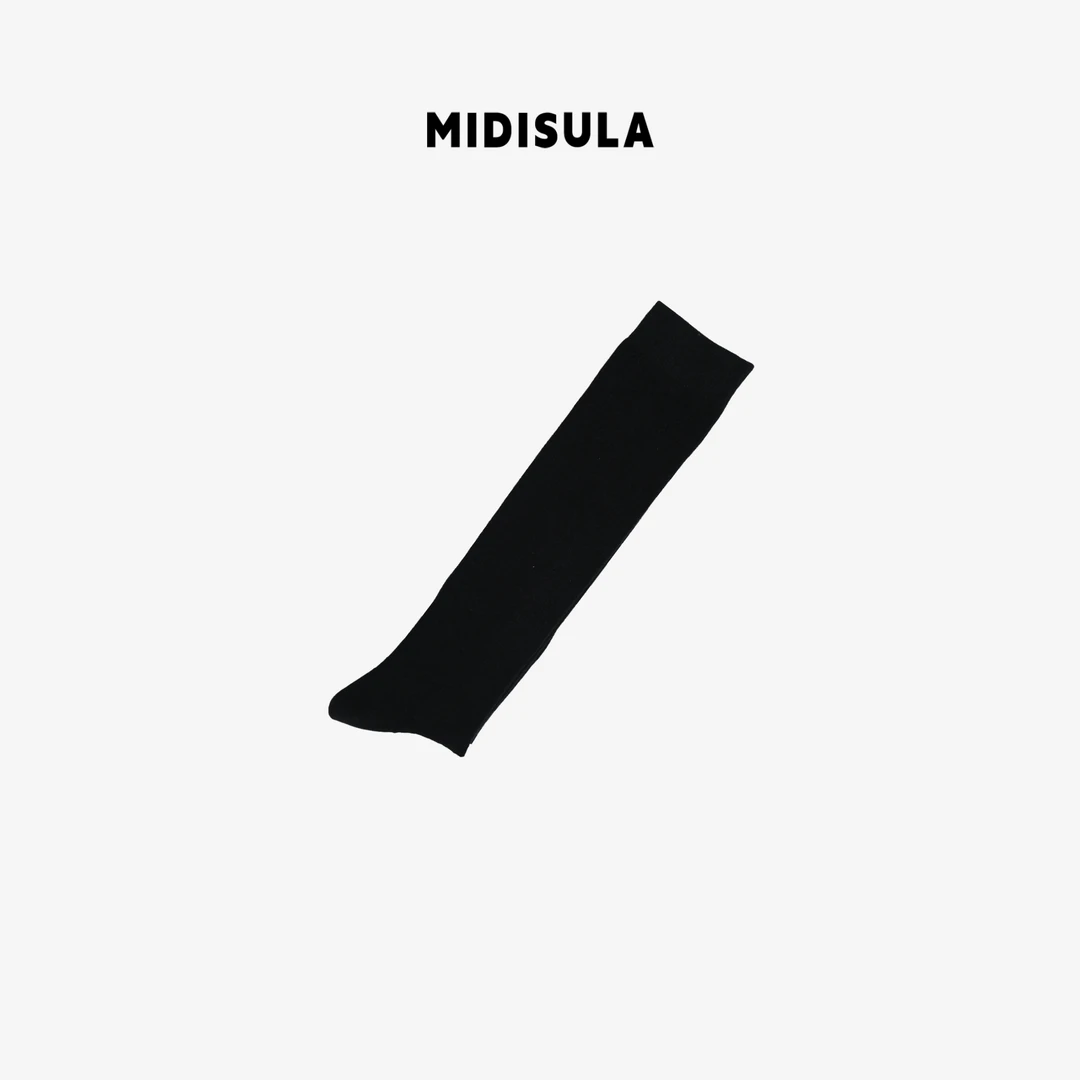 MDSL·法式时尚洋气简约百搭中筒袜子#02405