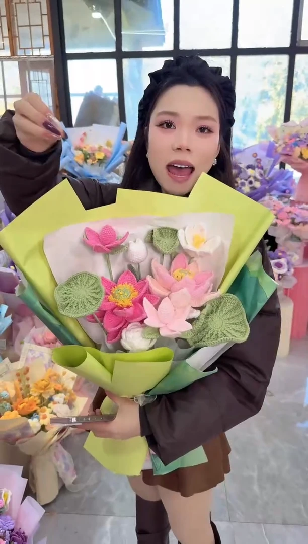 非遗手工定制花束，孤品清仓！