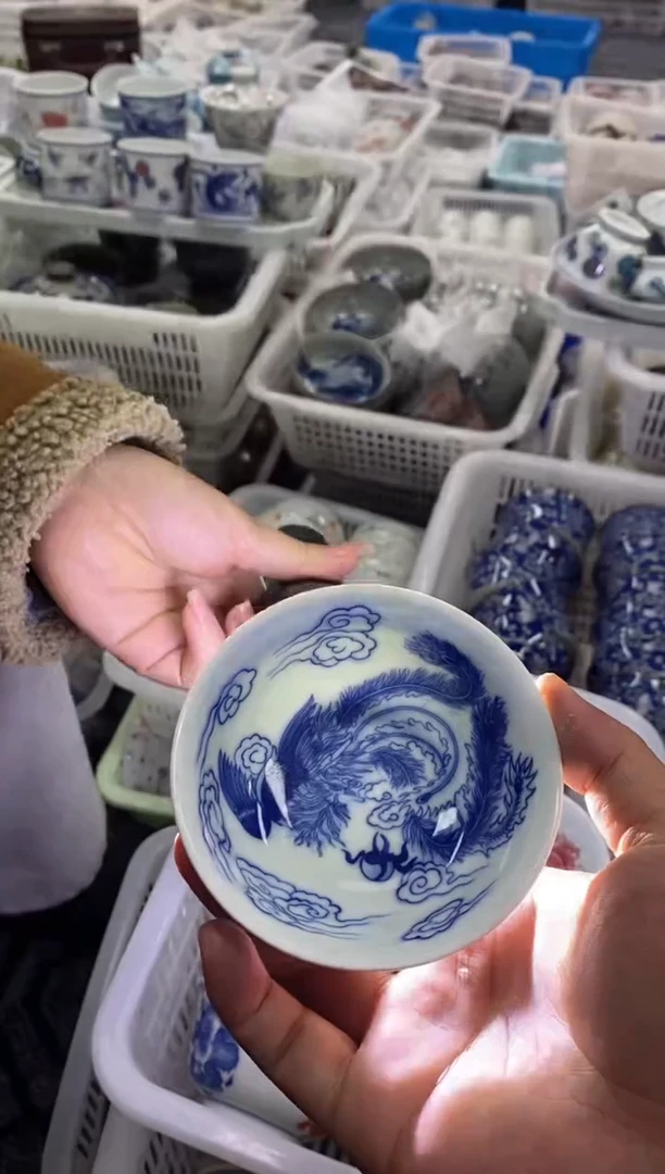 摆件陶景德陶瓷茶具容量约80