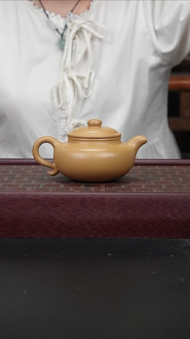 茶壶紫砂lzy黄金段 仿古260cc