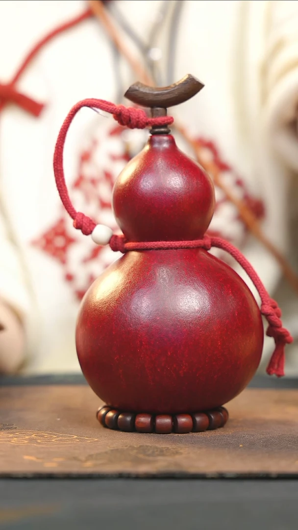 【闪购商品】WE273大漆酒葫芦不包手串及旋转底座