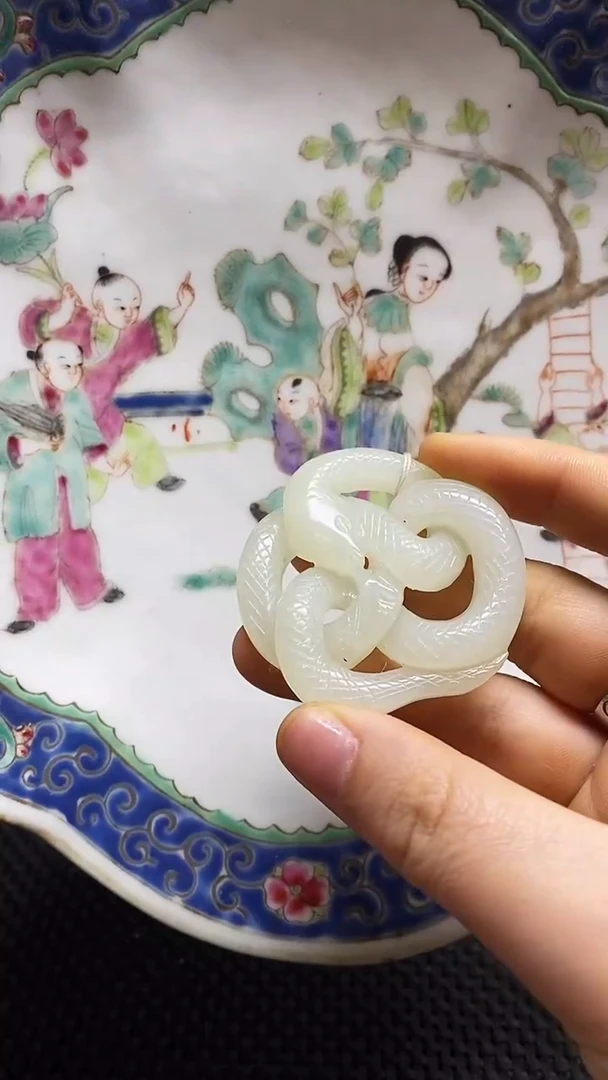 【闪购商品】瓷片瓷片瓷器 摆件1个