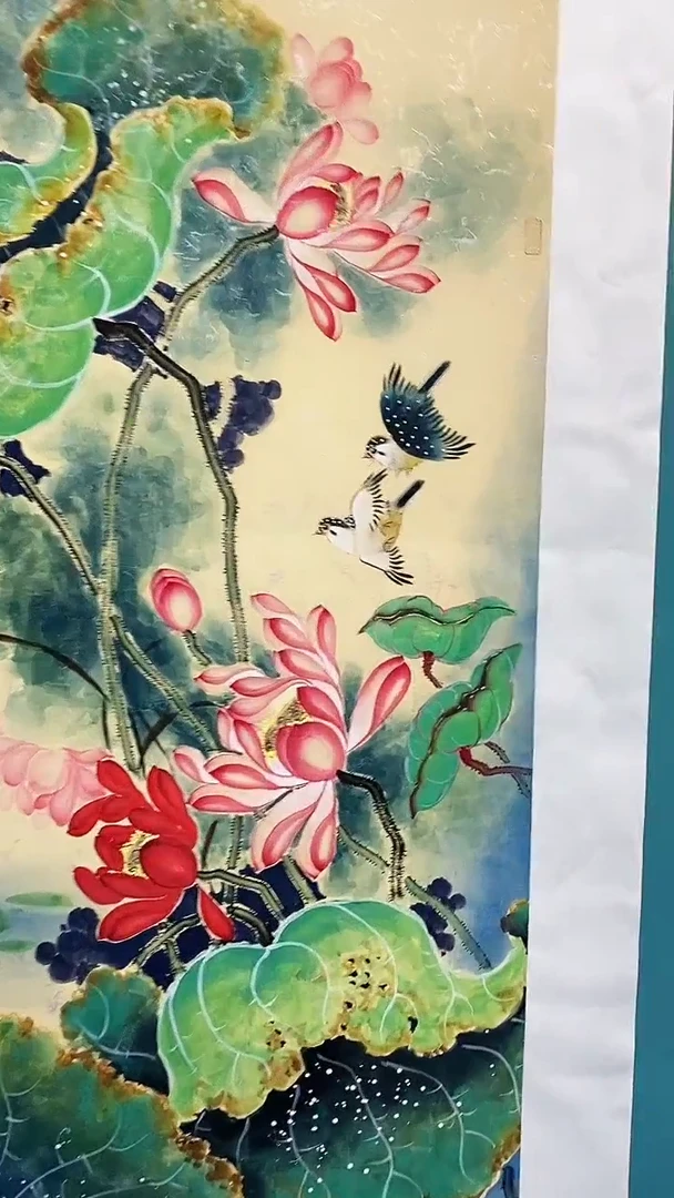 国画画都展厅明德老师国画作品21