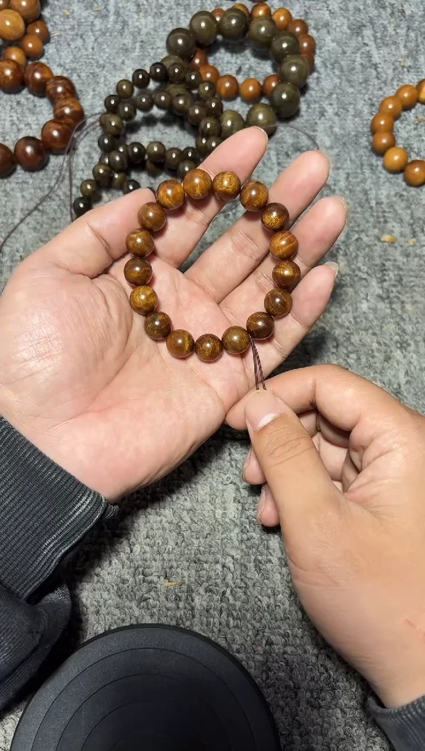 金丝楠手串/手链枯木老料1.2单圈98