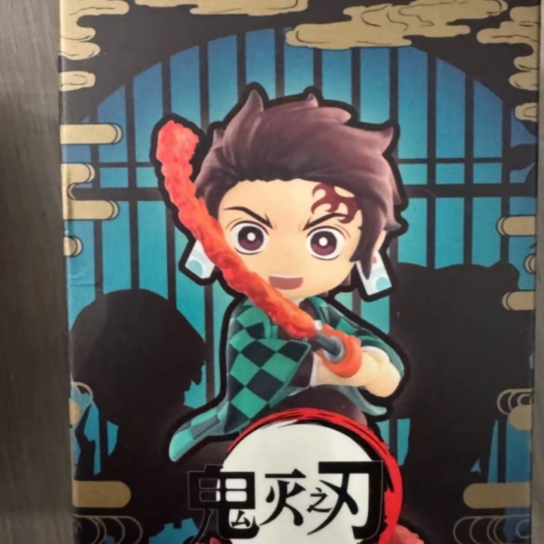 3鬼灭之刃战斗系列手办盲盒代拆