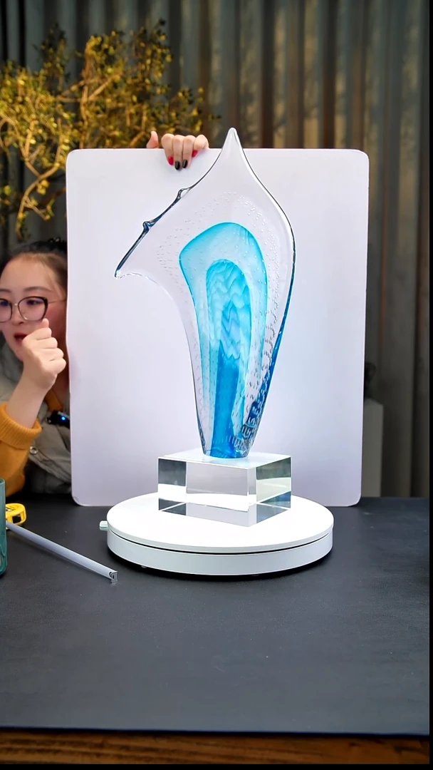 手工艺品琉璃手工琉璃艺术装饰摆件