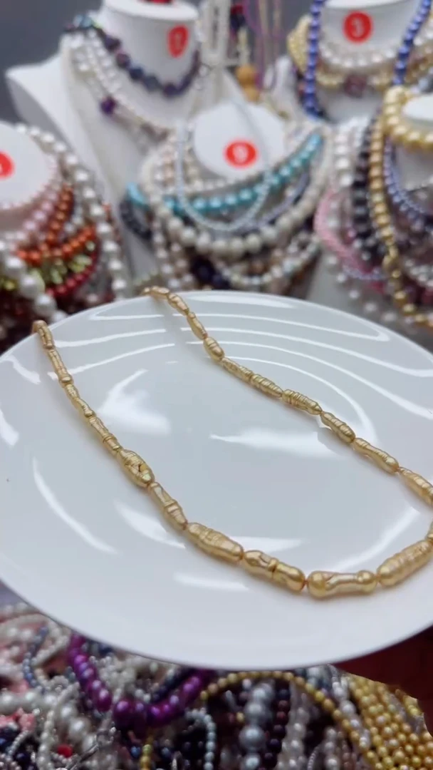 淡水珍珠未镶嵌颈饰1