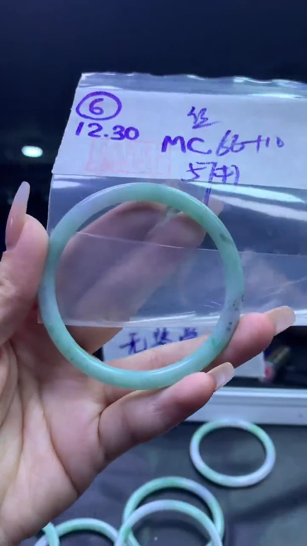 未镶嵌定制翡翠6叮当57丝+66元+拍一发一