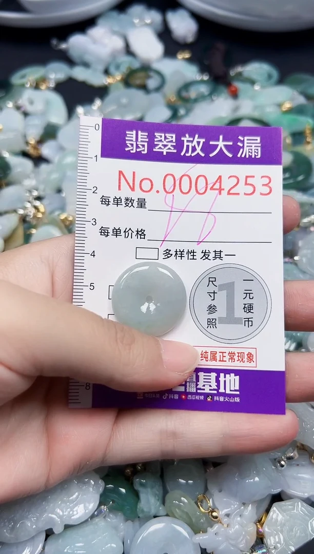 颈饰未镶嵌翡翠4253