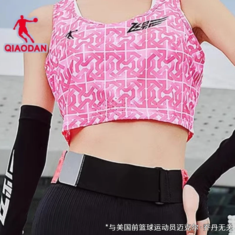 乔丹飞影运动背心短款轻薄速干女马拉松透气新款排汗跑步无袖T恤
