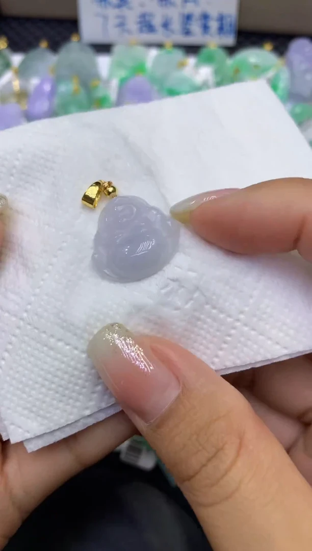 颈饰未镶嵌翡翠天然缅甸A货翡翠