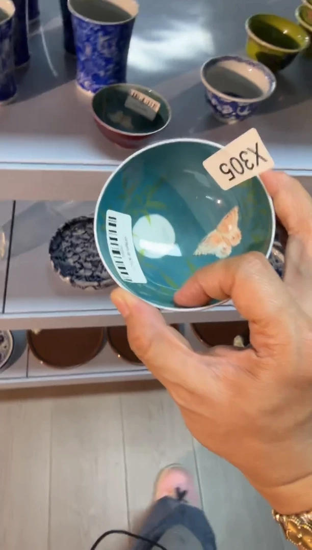 瓷片X305家庭瓷器日用摆件